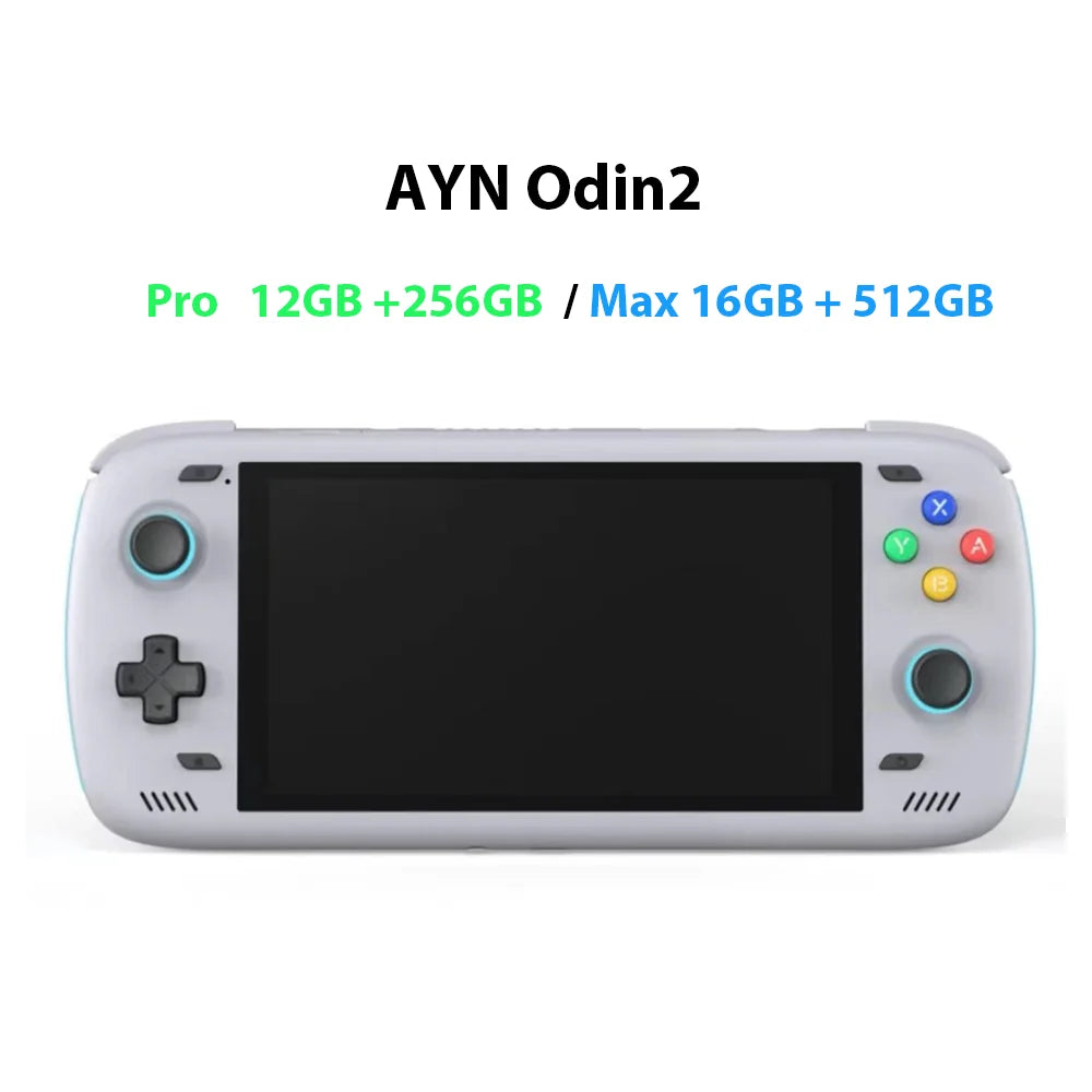 Ayn Odin2 Pro 12G 256G/ Max 16G 512G Android Handheld Game Console 6Inch IPS Touch Screen Android13 Wifi7 Bluetooth5.3 8000mAh