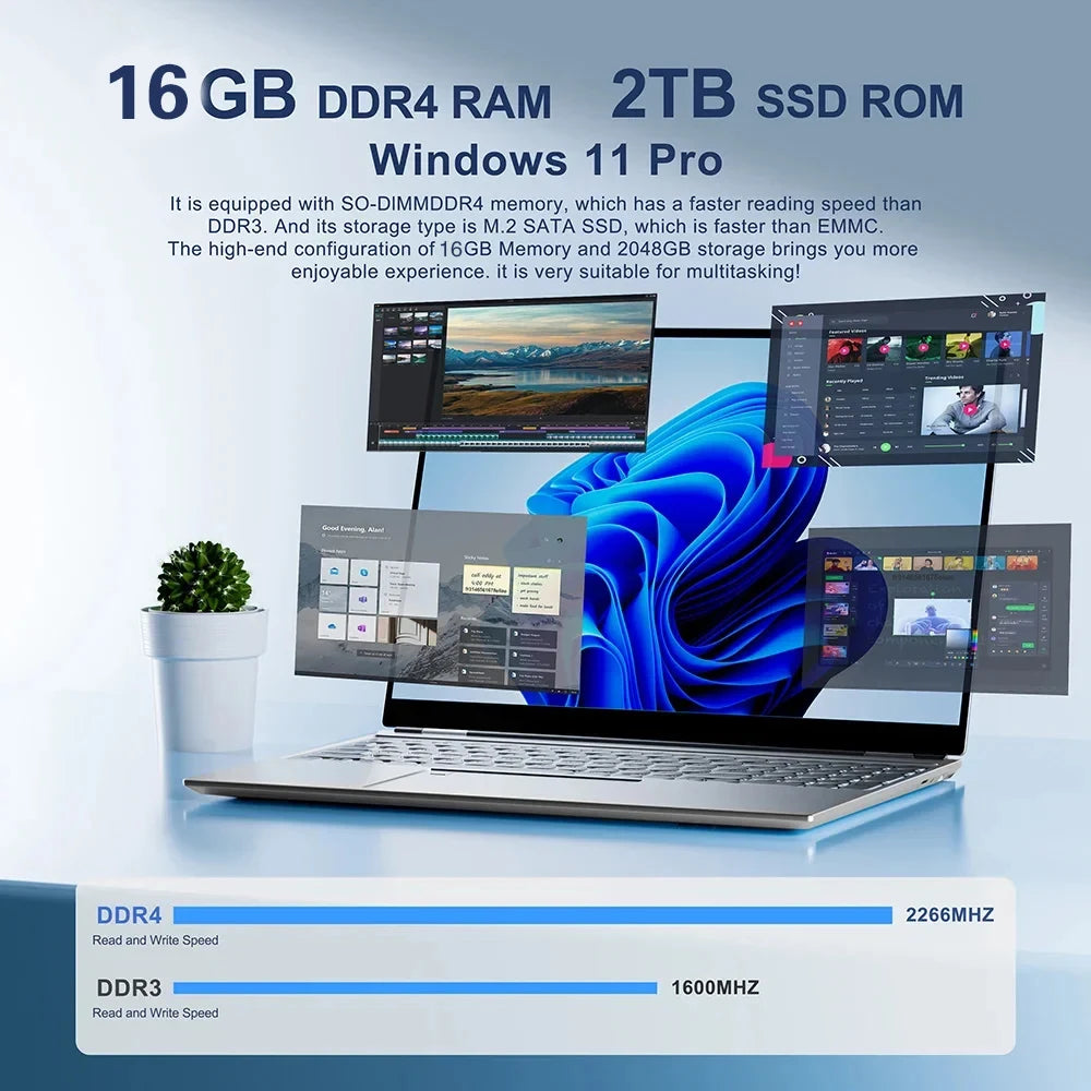 2025 Gaming Laptop Computer Windows 11 Pro 14.1" Intel CORE i9 8950HK 16GB DDR4 1TB 2TB SSD 1920*1080 Office Gaming PC notebook