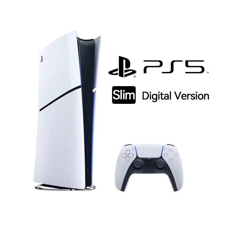 Sony PS5 Slim Console CD/Digital PlayStation 5 Video Game Console PS5 PC Games Ultra High Speed PlayStation5 Original