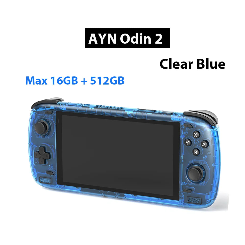 Ayn Odin2 Pro 12G 256G/ Max 16G 512G Android Handheld Game Console 6Inch IPS Touch Screen Android13 Wifi7 Bluetooth5.3 8000mAh