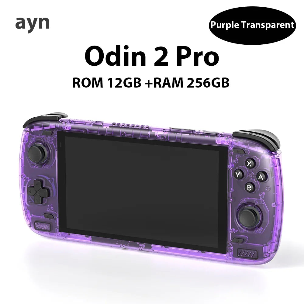 AYN ODIN 2 Pro Upgraded Version 6" IPS Screen Handheld Game Player  Android 13 12G 256G Wifi Bluetooth Portable Console