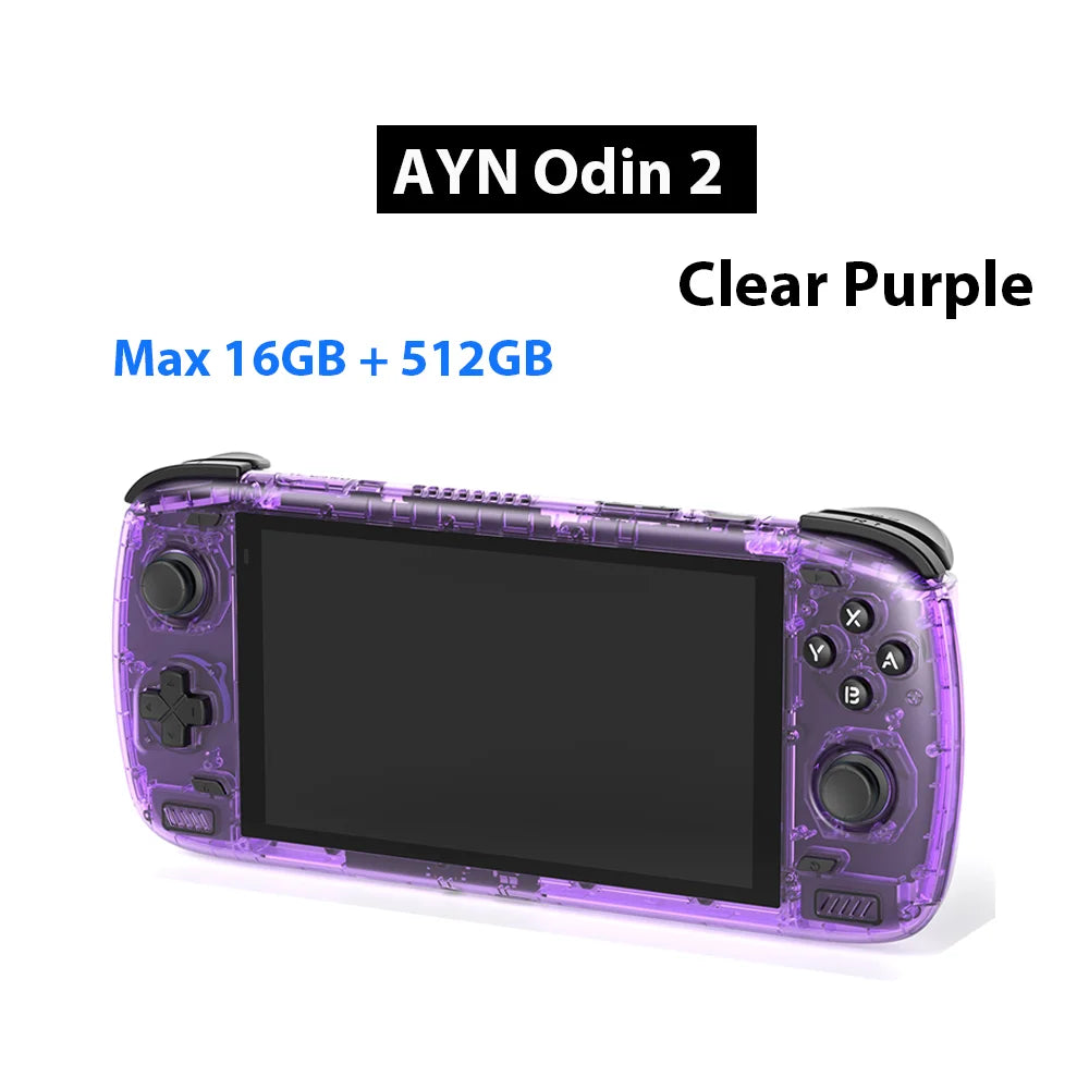 Ayn Odin2 Pro 12G 256G/ Max 16G 512G Android Handheld Game Console 6Inch IPS Touch Screen Android13 Wifi7 Bluetooth5.3 8000mAh