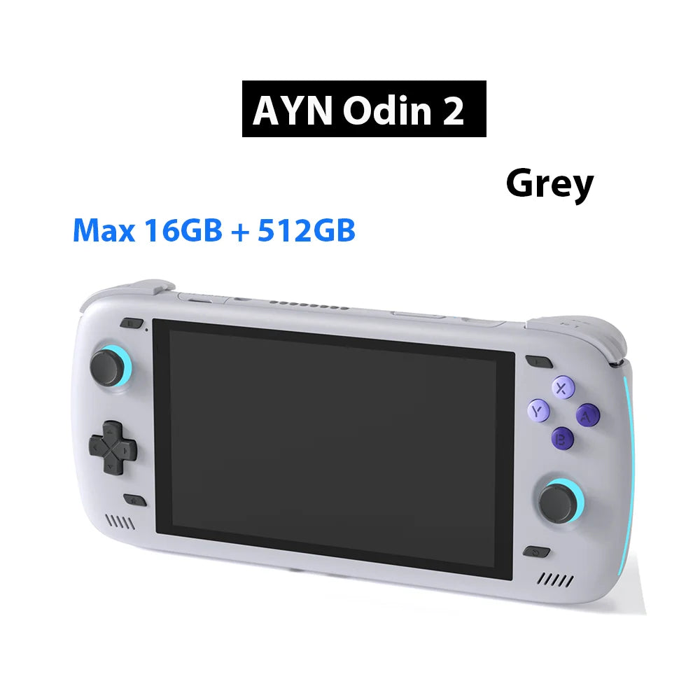 Ayn Odin2 Pro 12G 256G/ Max 16G 512G Android Handheld Game Console 6Inch IPS Touch Screen Android13 Wifi7 Bluetooth5.3 8000mAh