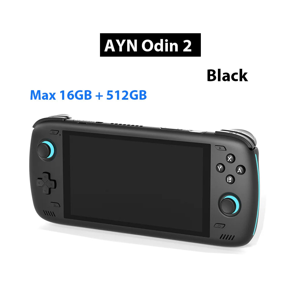 Ayn Odin2 Pro 12G 256G/ Max 16G 512G Android Handheld Game Console 6Inch IPS Touch Screen Android13 Wifi7 Bluetooth5.3 8000mAh