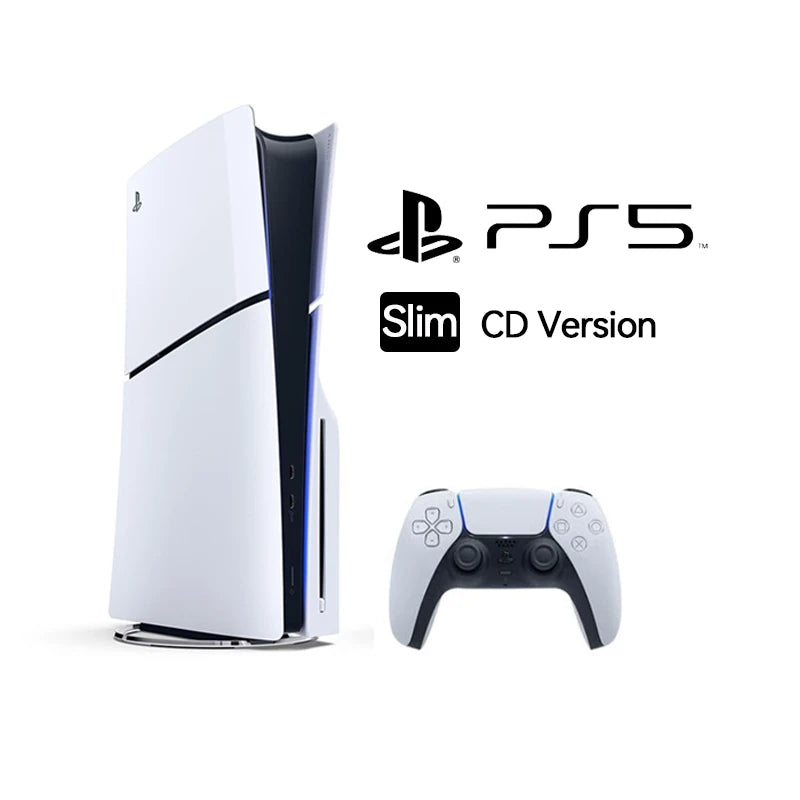 Sony PS5 Slim Console CD/Digital PlayStation 5 Video Game Console PS5 PC Games Ultra High Speed PlayStation5 Original